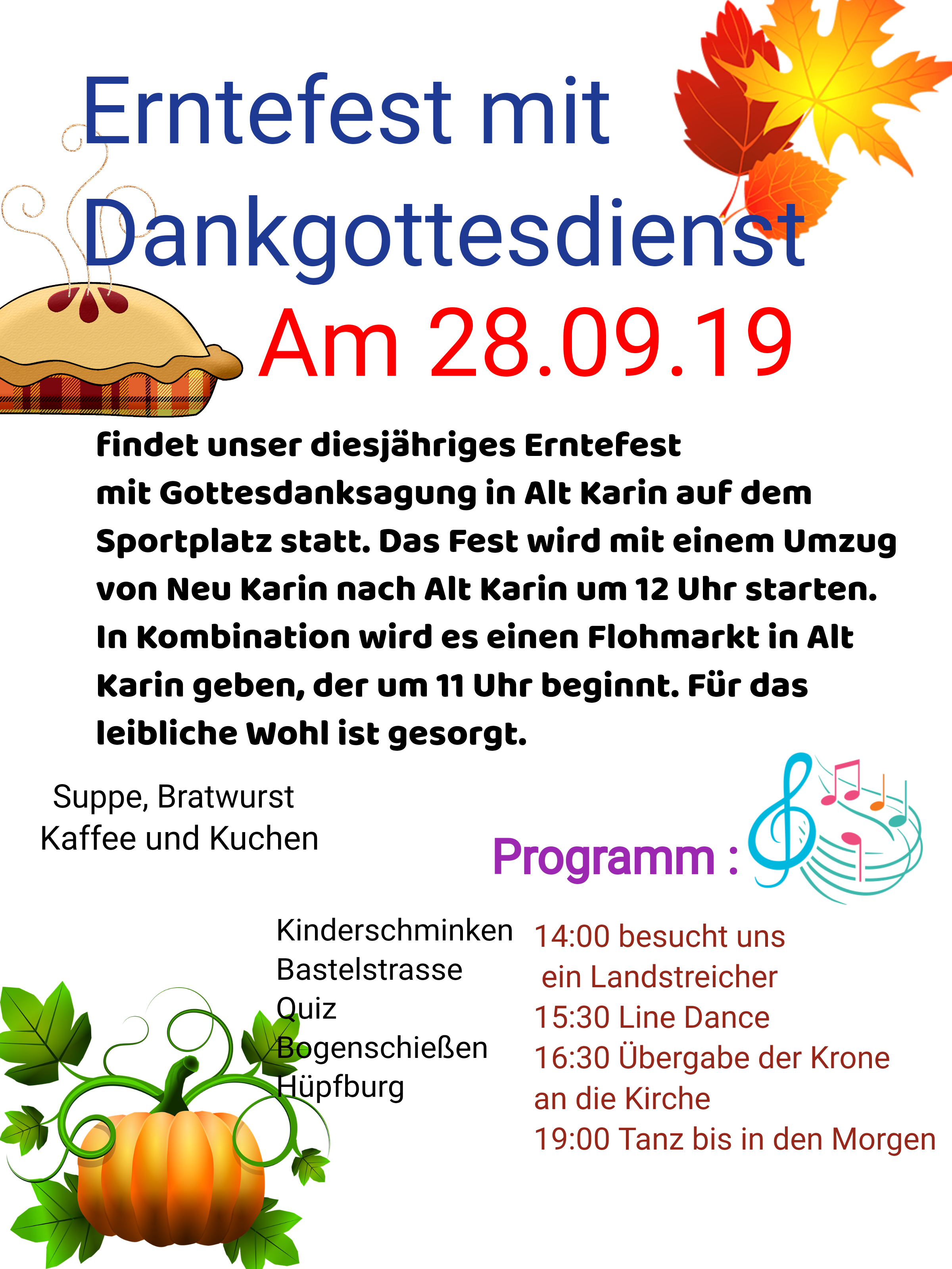Flyer 2 Erntefest